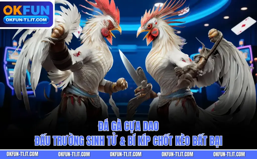 Đá Gà Cựa Dao - Đấu Trường Sinh Tử & Bí Kíp Chốt Kèo Bất Bại