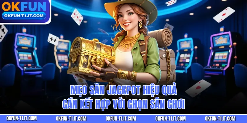 Mẹo Săn Jackpot Hiệu Quả cần kết hợp với chọn sân chơi