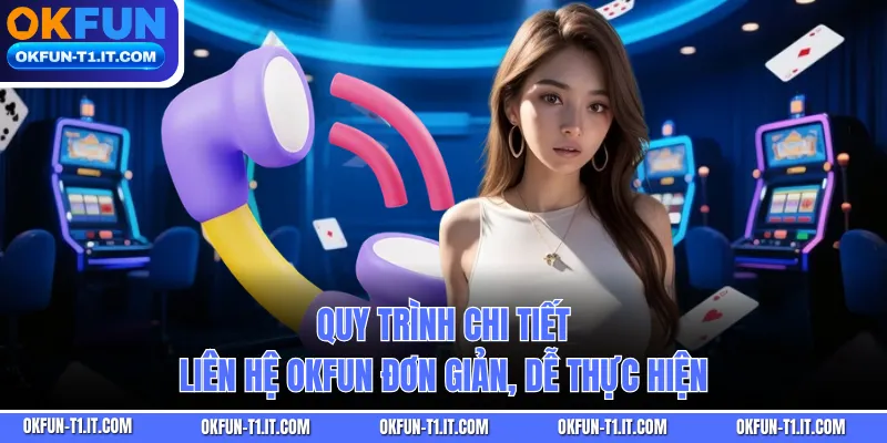 Quy trình chi tiết Liên Hệ OKFUN đơn giản, dễ thực hiện